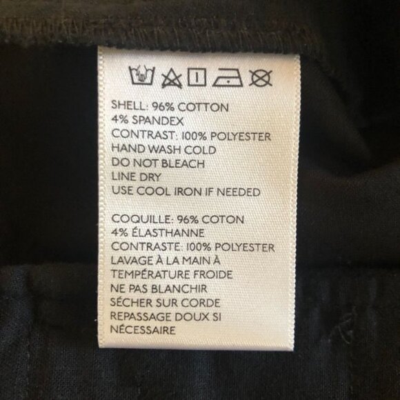 Urban Outfitters Silence + Noise Black Tuxedo Shorts Size 4 - Picture 6 of 9